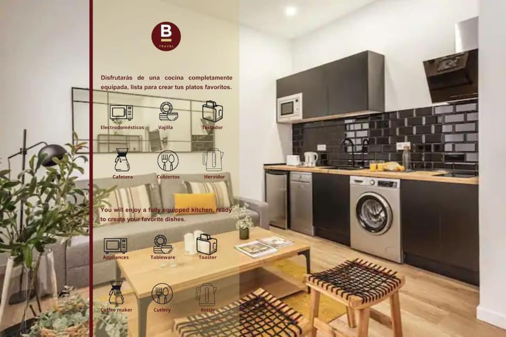 Apartament Alegria Urbana Cerca De Calle Alcala